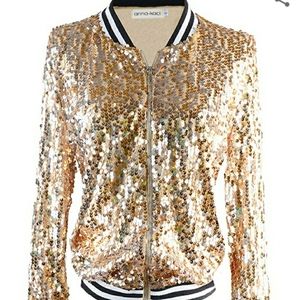 Gold sequen jacket